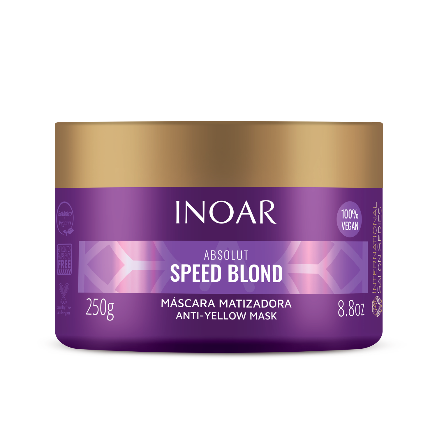 INOAR Speed Blond Mask 250g