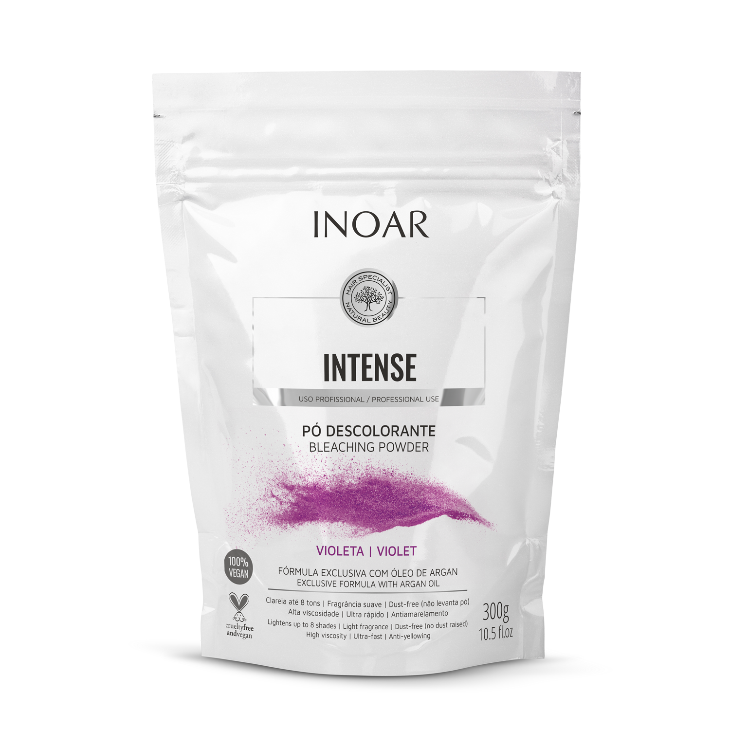 Inoar Colour Intense Argan-Infused Bleach - VIOLET