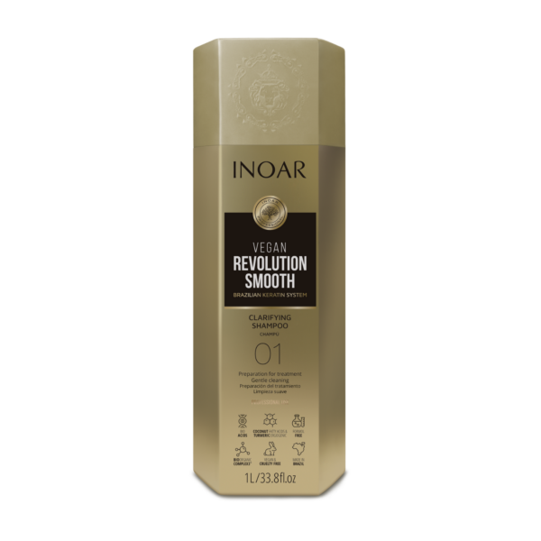 Step 1: Revolution Smooth Clarifying Shampoo 1L